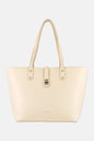 XOXO Women Brand Logo Tote Bag, Cream