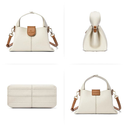 AGE FREE Unique Simple Cute Handbag Casual and All-match Bag for Girls Dumpling Bag