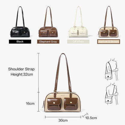 Bostanten Women's Bag, Fashion Style, Girls' Bag, Large Capacity Women's Shoulder Bag